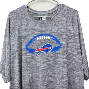 Buffalo Bills NFL Team Apparel T Shirt Mens Size 2XL‎ Gray